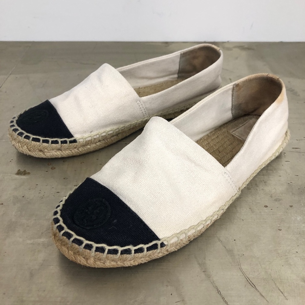 Tory Burch Color-block Espadrille Flats in Dulce De Lethe